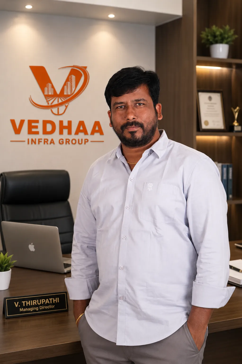 Mr. V. Thirupathi garu - Founder & Managing Director