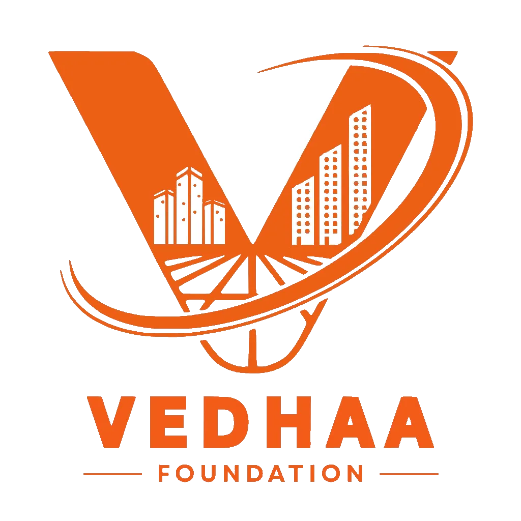 VEDHAA’S FOUNDATION Logo