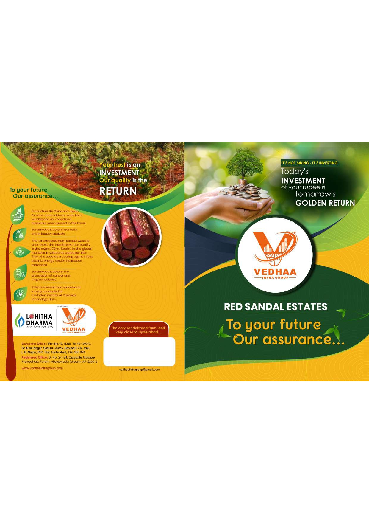 RED SANDAL ESTATES To Your Future, Our Assurance…